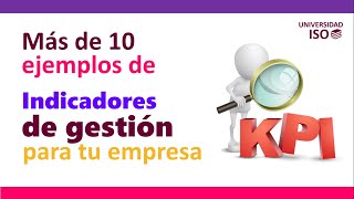 Más de 10 ejemplos de indicadores de gestión para tu organización [upl. by Gothard948]