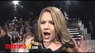 CARRIE KEAGAN Interview  Spike TVs Video Game Awards 2010 [upl. by Eedoj]