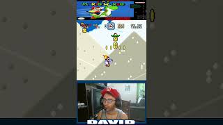 TUBULAR com Yoshi azul sem estress nostress mario nintendo retrogaming snes shorts [upl. by Javier823]