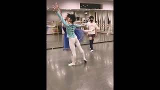 Ballet Boys first partnering class [upl. by Moir]