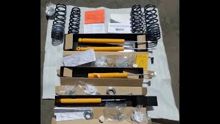 Koni Sport Kit vs Stock suspension [upl. by Devona19]