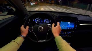 2023 KGM SsangYong Tivoli 15 TGDi 163 HP Night POV Test drive CARiNIK [upl. by Stevana]