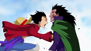 Luffy punches his father after Dragon reveals why he abandoned him in One Piece [upl. by Adriano]