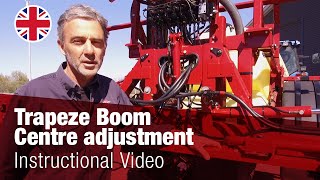 Instructional Video – Trapeze Boom Centre Adjustment [upl. by Nitsew506]