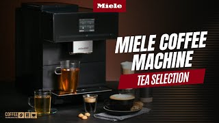 Miele Coffee Machine Perfect Water Temperature for Every Tea Type  Coffee Warehouse [upl. by Symons]