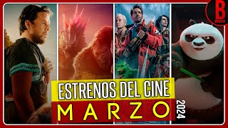 ESTRENOS del CINE MARZO 2024  Películas que se Estrenan en Marzo 2024 [upl. by Lennej344]