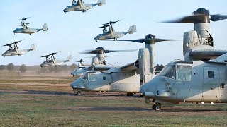 The V22 Osprey US Most Advanced Hybrid Aircraft Ever Built [upl. by Ailedua783]