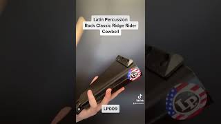 Latin Percussion Rock Classic Ridge Rider Cowbell LP009 percussion sample LPYT [upl. by Emmeram]