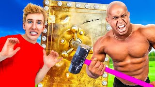 WORLDS STRONGEST MAN vs UNBREAKABLE SAFE [upl. by Nama]