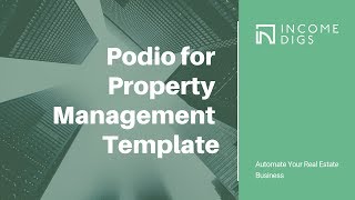 Podio for Property Management Template [upl. by Armilla754]