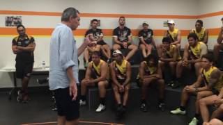 Neale Daniher speaks to NT Thunder August 2016 [upl. by Travers]