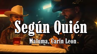 Según Quién  Maluma Carin Leon  Peso Pluma Eslabon Armado Junior H Corridos 2023 [upl. by Evyn957]