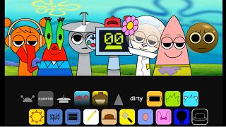 NEW OMG  Incredibox Sprunki SpongeBob  New Mod [upl. by Ute]