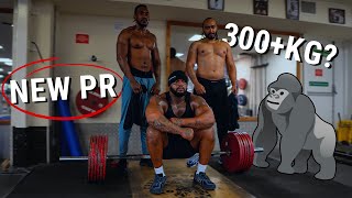 300KG Deadlift MANIA Session [upl. by Yannodrahc729]