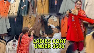 Ladies Long coats Wholesale market Branded zara Shein coat Shop In Commercial Market Rawalpindi [upl. by Hermann]