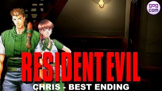 RESIDENT EVIL 1996 GOG With Classic REbirth  CHRIS BEST ENDING  FULL GAME [upl. by Aihseuqram]