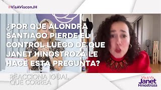 Alondra Santiago se vuelve loca cuando le hacen esta pregunta se enoja no sabe qué responder [upl. by Nemzzaj]