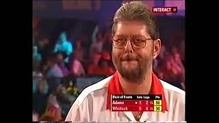 Martin Wolfie Adams vs Simon the Wizard Whitlock Darts World Championship 2005 Semi Final [upl. by Nohsar]