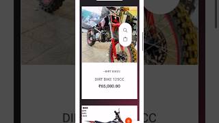 125 cc dirt bike order kese kare  dirt dirtbike bike motocross offroadmotorcycle [upl. by Aldos]