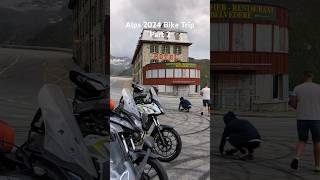 Second part of our unreal Alps trip in September advriders dualsportlife moto hondacb500x [upl. by Nwonknu]