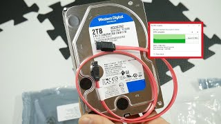 Western Digital 2TB HDD Unboxing amp Speed test [upl. by Awra411]