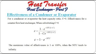 Heat exchanger  Part F  Heat Transfer  18ME63 [upl. by Bunker]