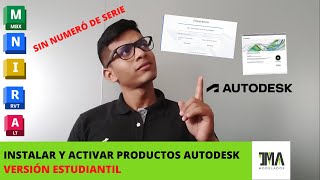 Instalar y Activar productos de Autodesk sin numero de serie de AutodeskInstalar AutoCADRevitMaya [upl. by Enicar]