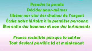 Changer la vie  Hymne Parti Socialiste 1977 [upl. by Anirbak]