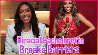 The Bachelorette Breakthrough Tayshia Adams Opens Up About Being a Trailblazing Biracial Lead [upl. by Aremaj]