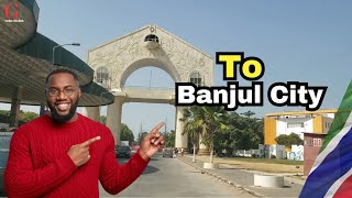 Drive tour to Banjul City in Gambia [upl. by Keefe]