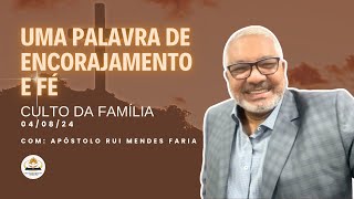 🙏Culto da Família  Ser Cidadão do Céu  Com Apóstolo Rui Mendes Faria [upl. by Atekan]