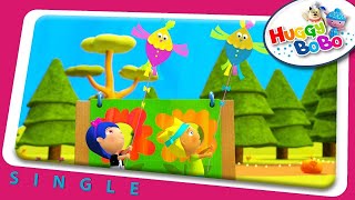 Two Little Dicky Birds  Nursery Rhymes  By HuggyBoBo [upl. by Wemolohtrab]