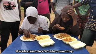 ASMR Mukbang Jollof Rice and Beef Challenge Wahala No Dey [upl. by Latimer]