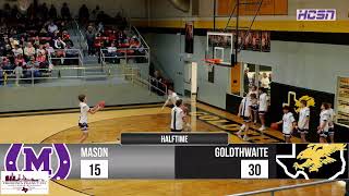 Mason vs Goldthwaite Basketball 2024 [upl. by Flodur720]