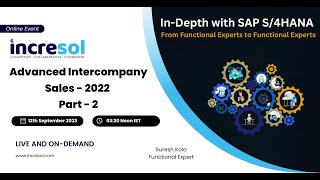 SAP S 4HANA Advanced Intercompany Sales 2022 Part 2 [upl. by Dannel]