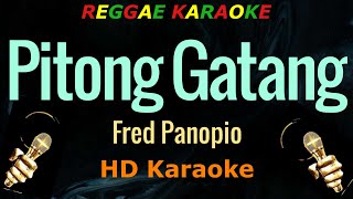 Pitong Gatang  Fred Panopio Karaoke Reggae [upl. by Bab962]