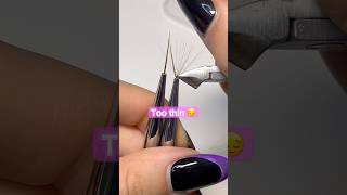 Why your nail art brush isn’t working 🥵 nails nailart gelnails naildesign [upl. by Gaige]