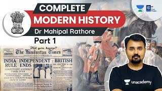 Complete Modern History by Mahipal Singh Rathore  30 Hours Marathon  Part1  Pathfinder [upl. by Nairb929]