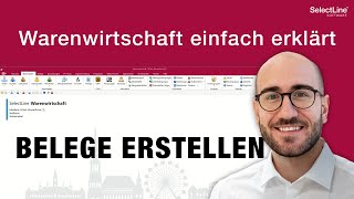 Vom Angebot zur Rechnung in wenigen Minuten mit der SelectLine Warenwirtschaft  ERP System [upl. by Clementi]