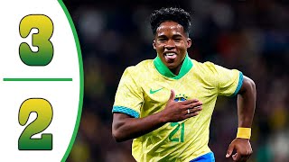 Mexico vs Brazil 23  Highlights amp Goals 2024  International Friendly 2024 [upl. by Swart]