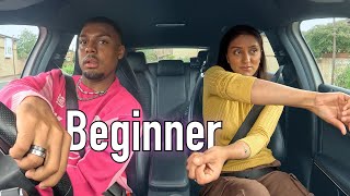 Beginner Driving Lesson With Reon  How To Steer [upl. by Jillana]