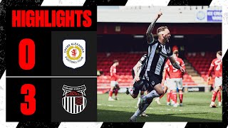 HIGHLIGHTS  Crewe Alexandra 03 Grimsby Town  Sky Bet League Two  Saturday 13th April 2024 [upl. by Yelha]