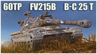 60TP FV215b amp BC 25 t • WoT Blitz Gameplay [upl. by Pain]