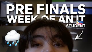 Surviving Pre Finals Week as an IT Student in the Philippines 🇵🇭  Finals Vlog Pt 1 [upl. by Hsak]