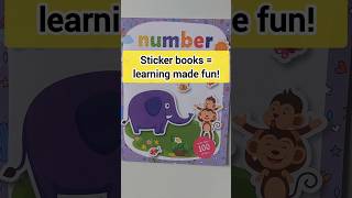 Sticker Book Fun Creative Play for Kids  Learn and Play [upl. by Maleki]