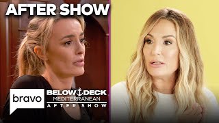 Kate Chastain Has a Harsh Critique Of Ellie Dubaich  Below Deck Med After Show S9 E8 Pt 1  Bravo [upl. by Christal]