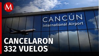 Aeropuerto Internacional de Cancún reactiva operaciones [upl. by Anu]