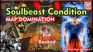 Ranger Soulbeast Condition Domination PvP Ranked  Guild Wars 2 [upl. by Rozelle]