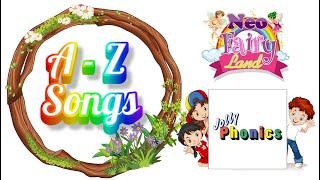 Jolly Phonics Song AZ with Lyrics Phonics Letter Sound Song Alphabet Sound Songs Neo FairyLand [upl. by Rinum876]