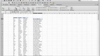 Excel fonction Concatener [upl. by Lucius]